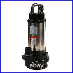 Submersible Pump Sewage Dirty Waste Drain Water Pump with Float Switch 36000 L/H