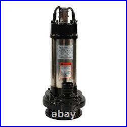 Submersible Pump Sewage Dirty Waste Drain Water Pump with Float Switch 36000 L/H