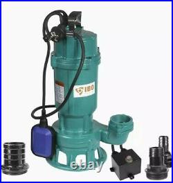 Submersible Sewage & Dirty water Pump with Cutter 2 inch 300l/m 13 m head