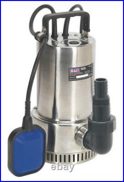 Submersible Stainless Water Pump Automatic 250ltr/min 230v From Sealey Wps250a S