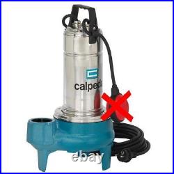 Submersible Vortex Pump Dirty Water CALPEDA GQS50-11 0,9kW 1,2Hp 400V 50Hz
