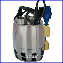 Submersible Vortex Pump Dirty Water CALPEDA GXV25-8m GFA 0,37kW 0,5Hp 230V 50Hz
