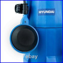 Submersible Water Pump 110W 10 Metre Cable 14000L/Hour Dirty HYUNDAI