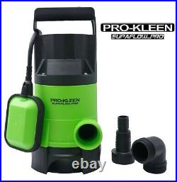 Submersible Water Pump Electric Dirty Clean Flood 400w with 20m Heavy Duty Hose