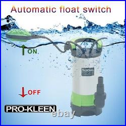Submersible Water Pump Electric Dirty Clean Pond Pool Well Flood 25m Hose 1100W