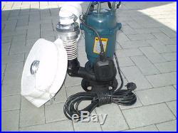 Submersible pump Float 2950W IDEAL FOR DIRTY WATER. With 20 m of hose