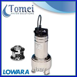 Submersible sewage dirty waste water pump DOMOS7T 0,55kW 400 Twin-Channel Lowara