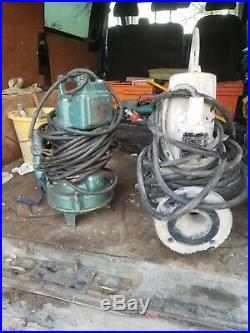 Submersible sewage water pumps 240v