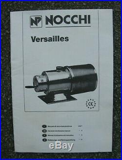 Submersible water pump Nocchi Versailles model 350/12, 240V, little used, extras