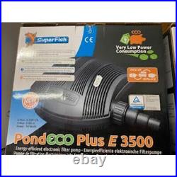 SuperFish Pond ECO Plus E Series High-Efficiency Water Pump Vibrant Healthy Pond