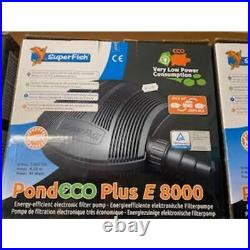 SuperFish Pond ECO Plus E Series High-Efficiency Water Pump Vibrant Healthy Pond