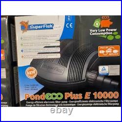 SuperFish Pond ECO Plus E Series High-Efficiency Water Pump Vibrant Healthy Pond