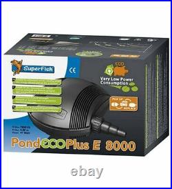 SuperFish Pond Eco Plus Pump E 8000 7800 L/h 41w
