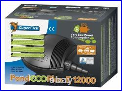 Superfish Eco Plus E Submersible Pond Pump Filter Waterfall Filtration