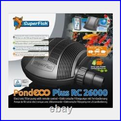 Superfish Pond Eco Plus Rc Filter Pumps Remote Control Water Pond Clear Clean