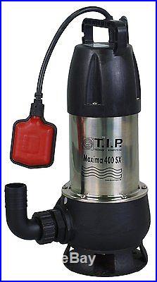 T. I. P. 30140 Maxima 400 SX Submersible Dirty Water Flood Pump, up to 24000 l/h