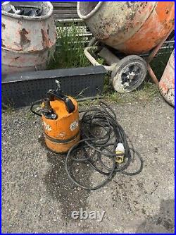 TSURUMI 1 SUBMERSIBLE INDUSTRIAL WATER PUMP HEAVY DUTY 110v Submersible Pump