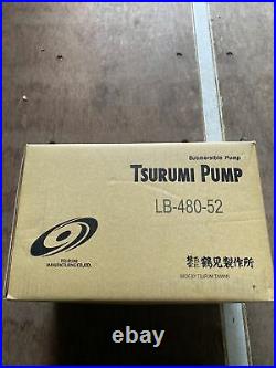 TSURUMI SUBMERSIBLE WATER LB-480 INDUSTRIAL DRAINAGE WATER PUMP 240v Brand New