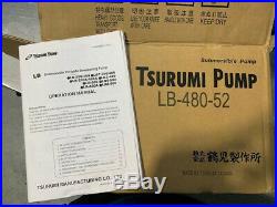 Tsurumi submersible pump LB48110 110v For Clean and Dirty Water (Manual)