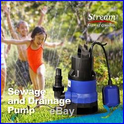 Universal Electric Submersible Sewage Water Pumps F Clean Dirty Flood Water Well