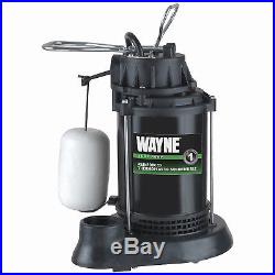 WAYNE WATER SYSTEMS Submersible Sump Pump With Vertical Switch, 1/3-HP Motor