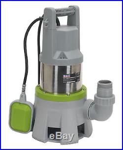 WPD415 Sealey High Flow Submersible Stainless Dirty Water Pump Automatic 417ltr