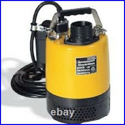 Wacker Neuson PSA2 500 Submersible Pump automatic switch 110V/60HZ, 2/3 HP, 6.1A
