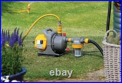 Water Pump Garden Outdoor Filter Electric Watering 3000 L Non Submersible Jet