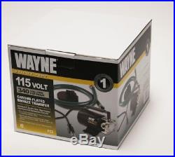 Wayne Electric Non Submersible Portable Water Transfer Utility Pump 1/10 HP