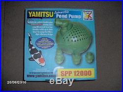 Yamitsu Spp 12000 Submersible Dirty Water Kockney Koi Pond Pump New And Unused