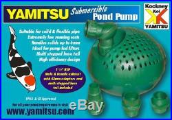 Yamitsu Spp 6000 Submersible Dirty Water Koi Pond Pump