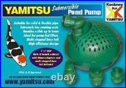 Yamitsu Spp 6000 Submersible Dirty Water Koi Pond Pump