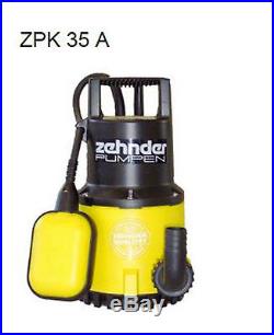 Zehnder pump CICR 35 A, Dirty water submersible pump, 1230V