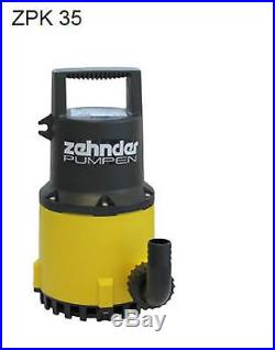 Zehnder pump CICR 35, Dirty water submersible pump, 1230V